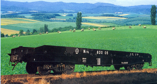 Type N17G Flat Wagon