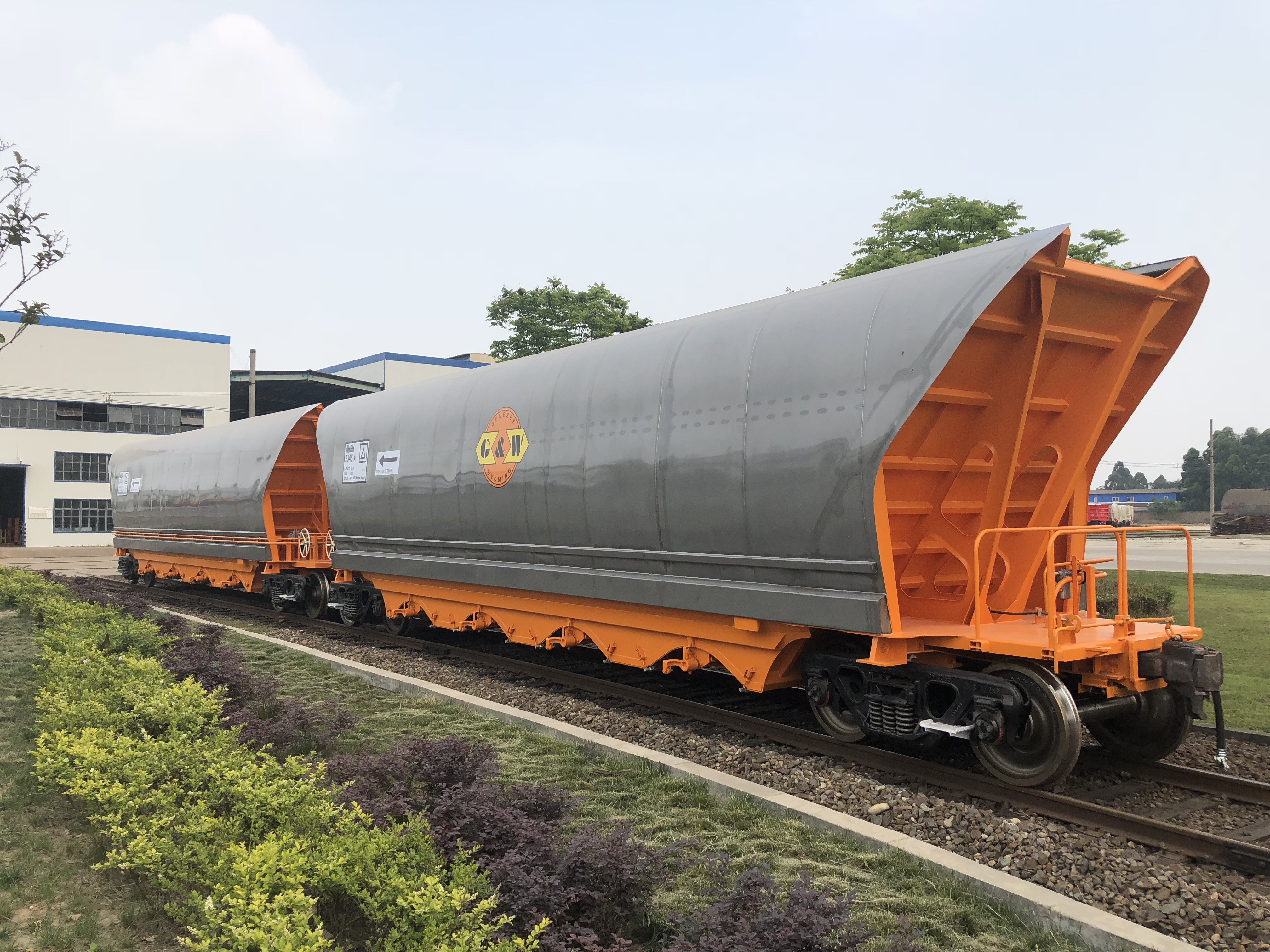 KM98-AUS型煤炭漏斗车