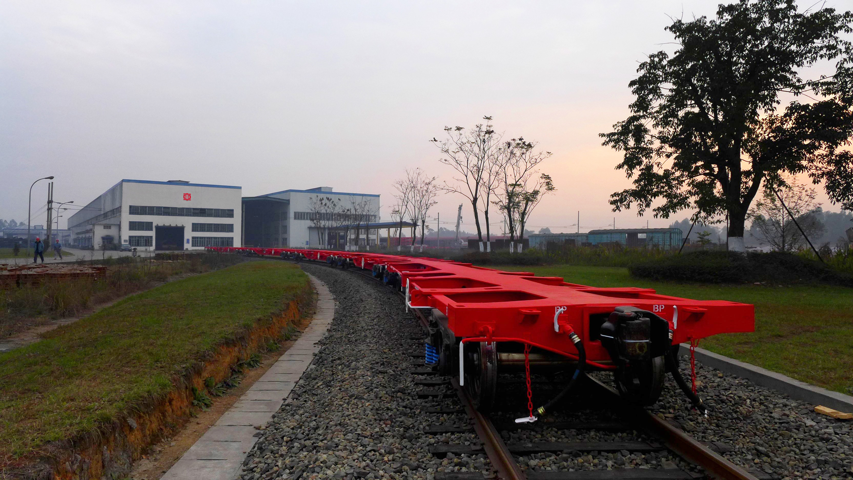 N80-AUS型集装箱平车