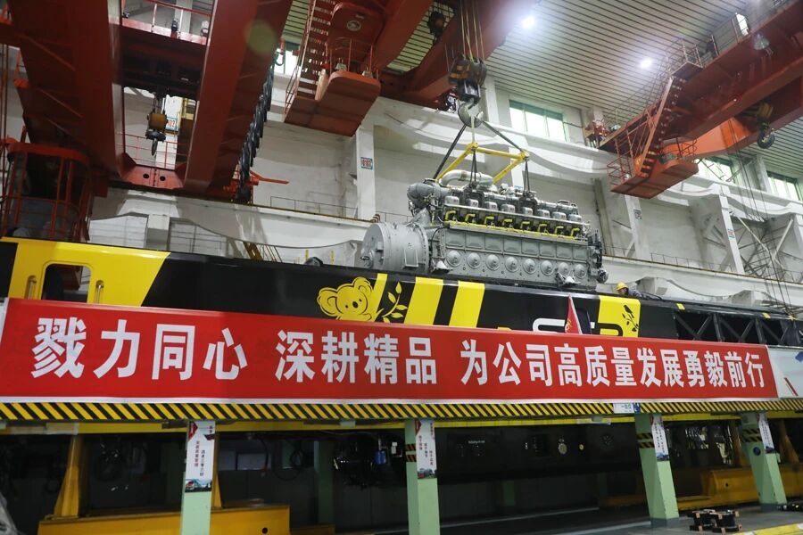 CRRC Ziyang iniciar el nuevo año con un potente ritmo de producción